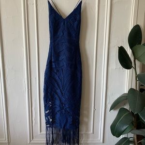 TWO SISTERS lace hazy dress